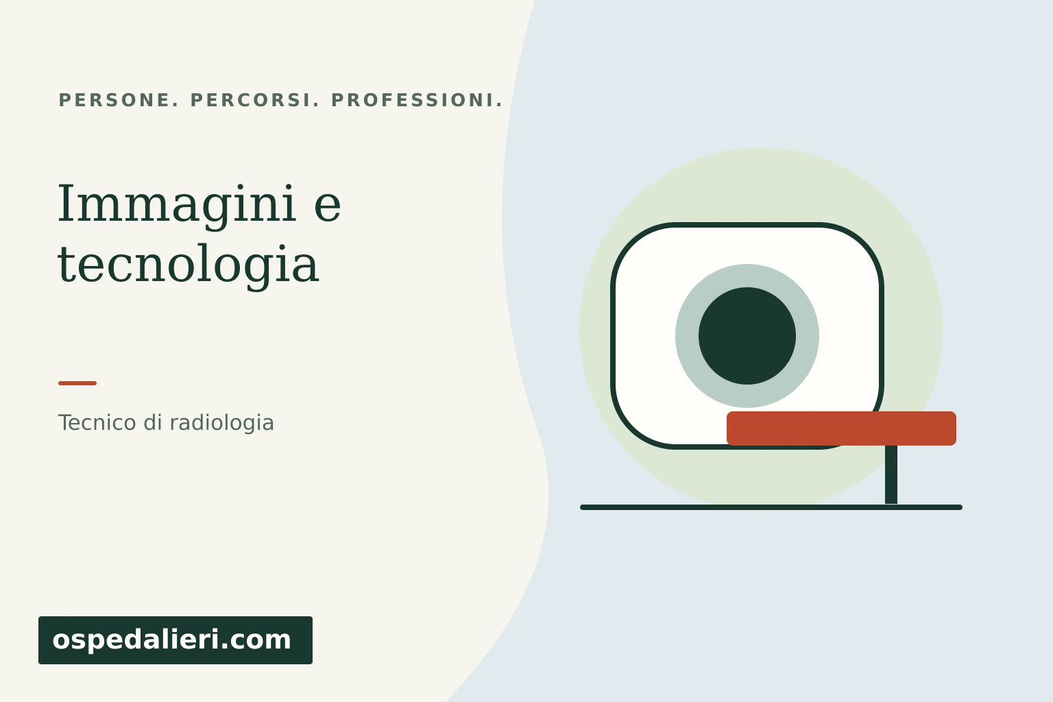 Immagine illustrativa del percorso: Tecnico di radiologia